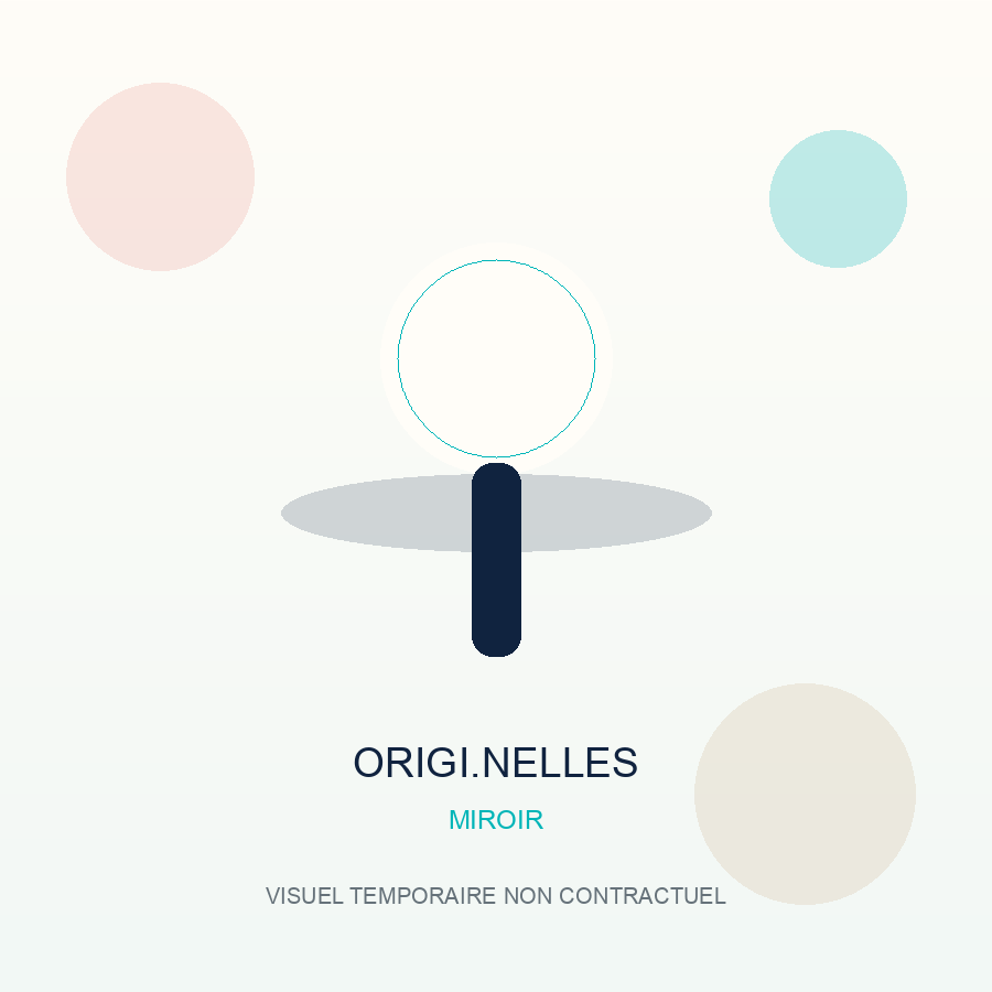 Miroir de poche - visuel temporaire non contractuel